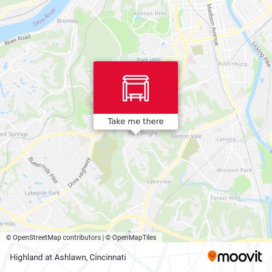 Highland at Ashlawn map