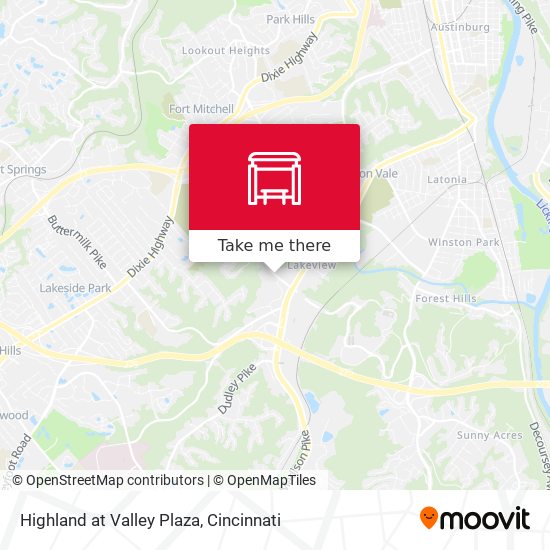Highland at Valley Plaza map