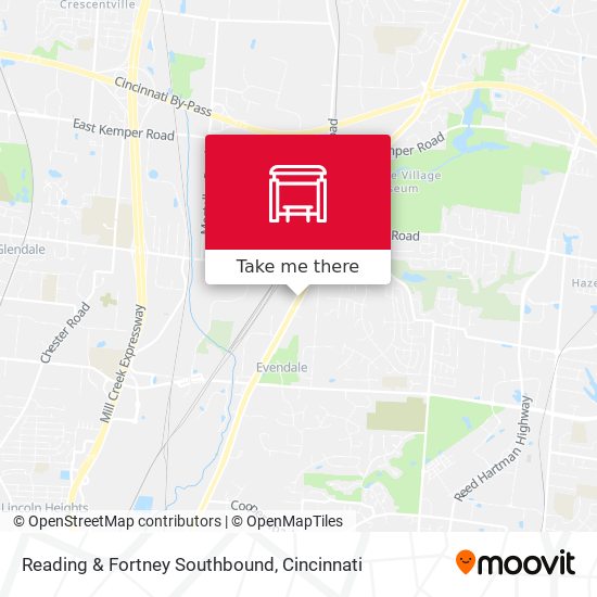 Mapa de Reading & Fortney Southbound