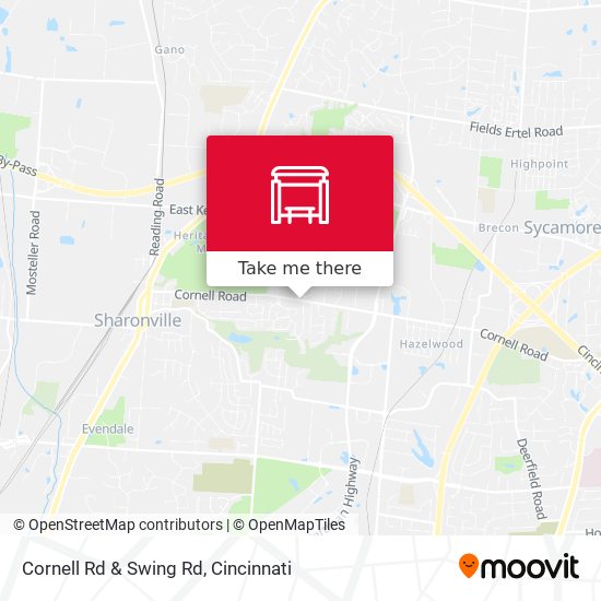 Cornell Rd & Swing Rd map