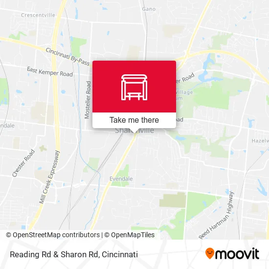 Mapa de Reading Rd & Sharon Rd