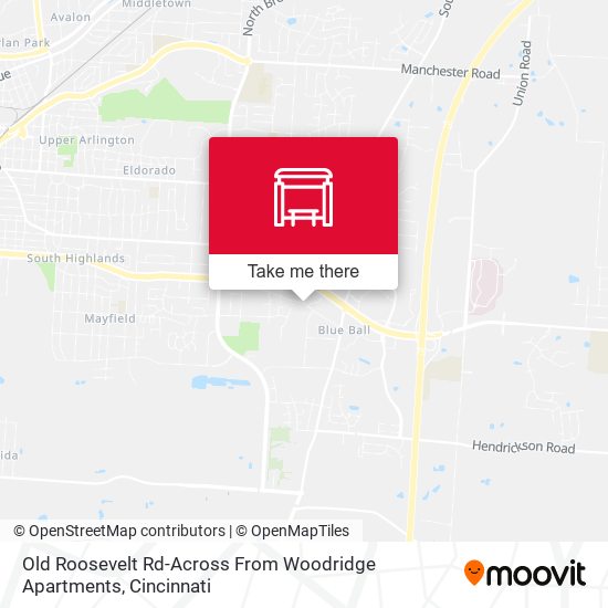Old Roosevelt Rd-Across From Woodridge Apartments map