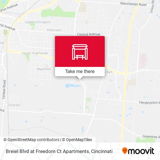 Mapa de Breiel Blvd at Freedom Ct Apartments