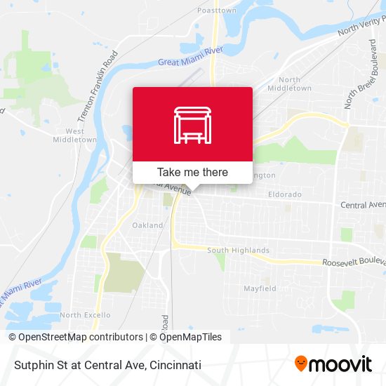 Mapa de Sutphin St at Central Ave