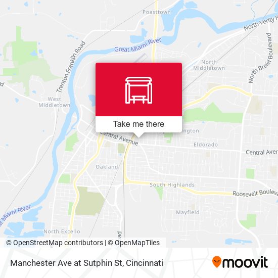 Manchester Ave at Sutphin St map