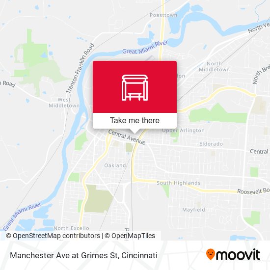 Mapa de Manchester Ave at Grimes St
