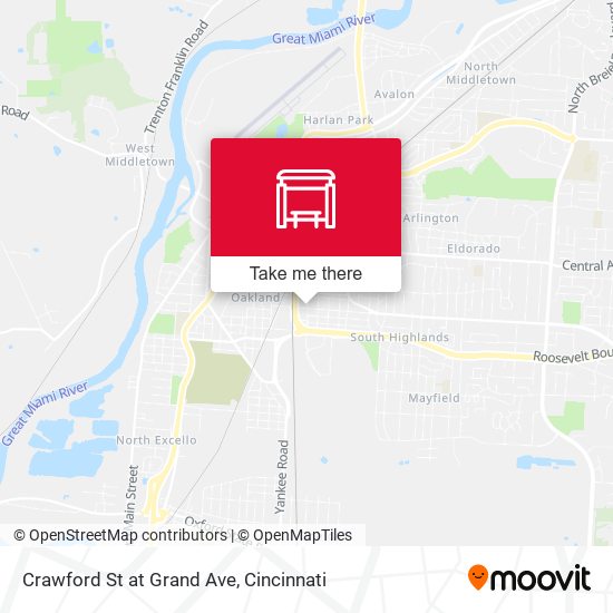 Crawford St at Grand Ave map