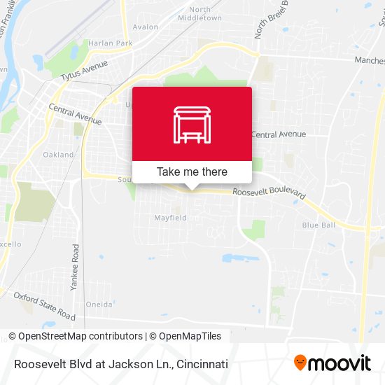Roosevelt Blvd at Jackson Ln. map