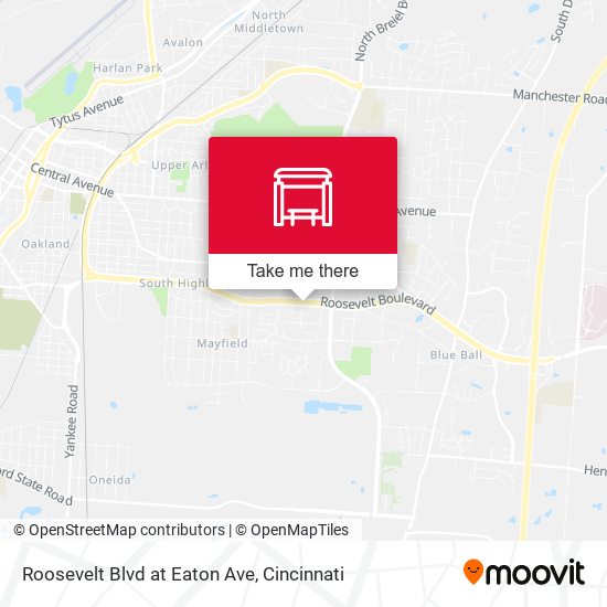 Mapa de Roosevelt Blvd at Eaton Ave