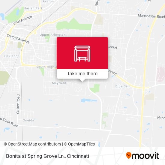 Mapa de Bonita at Spring Grove Ln.