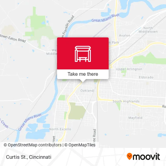 Curtis St. map