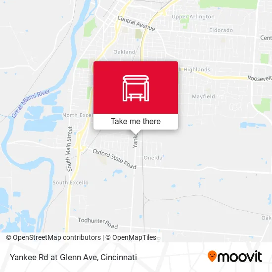 Mapa de Yankee Rd at Glenn Ave