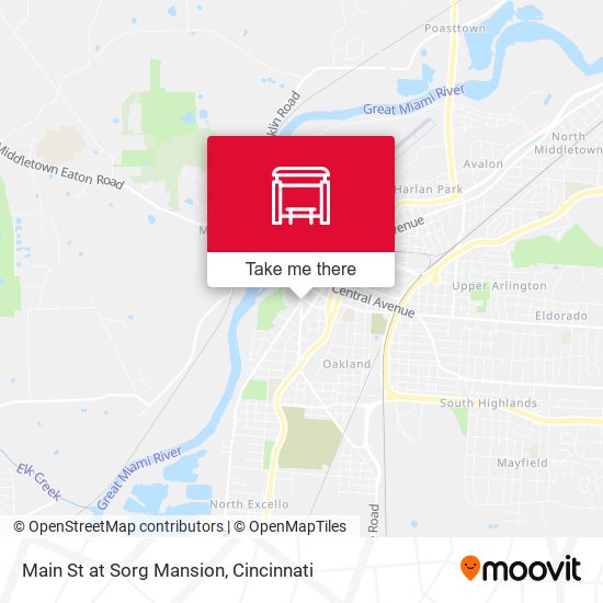 Mapa de Main St at Sorg Mansion