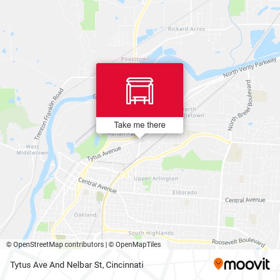 Tytus Ave And Nelbar St map