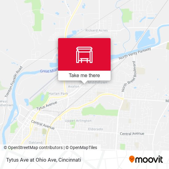 Mapa de Tytus Ave at Ohio Ave