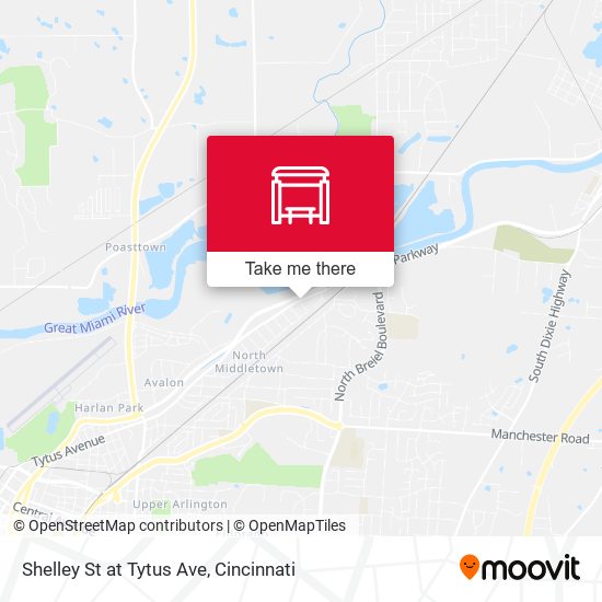 Mapa de Shelley St at Tytus Ave