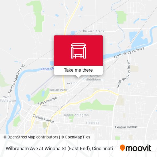 Mapa de Wilbraham Ave at Winona St (East End)