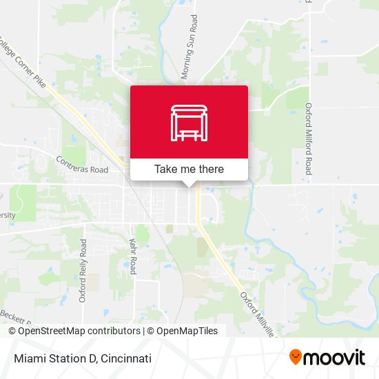 Mapa de Miami Station D
