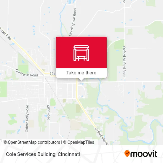 Cole Services Building map