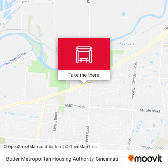 Butler Metropolitan Housing Authority map