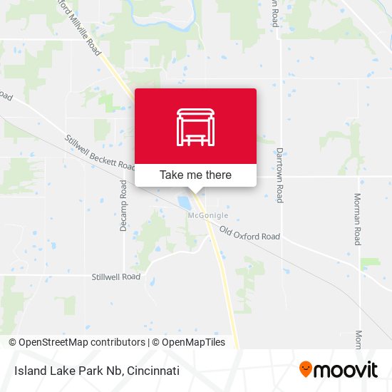 Mapa de Island Lake Park Nb