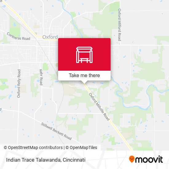Mapa de Indian Trace Talawanda
