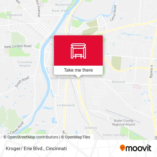 Kroger/ Erie Blvd. map