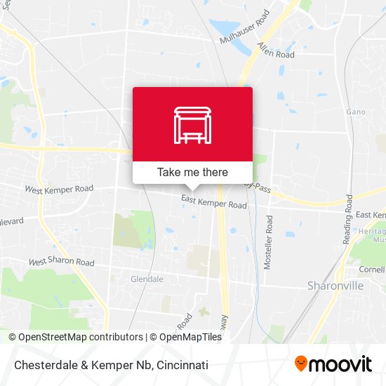 Chesterdale & Kemper Nb map