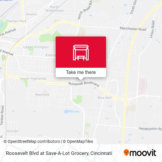 Mapa de Roosevelt Blvd at Save-A-Lot Grocery