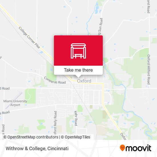 Mapa de Withrow & College