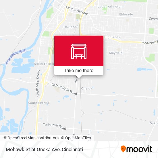 Mapa de Mohawk St at Oneka Ave