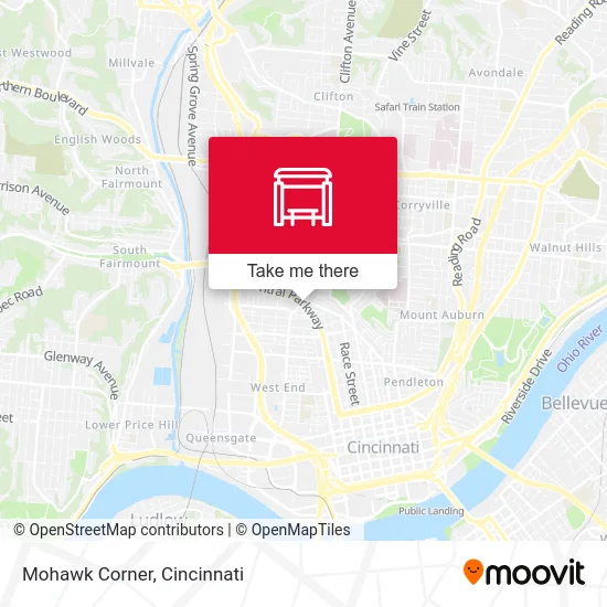 Mohawk Corner map