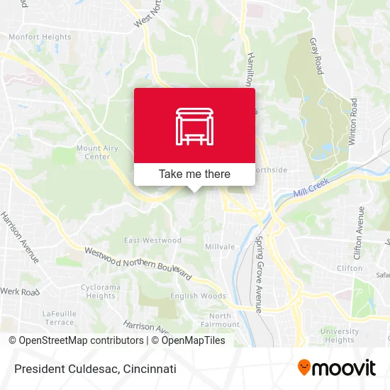 President Culdesac map