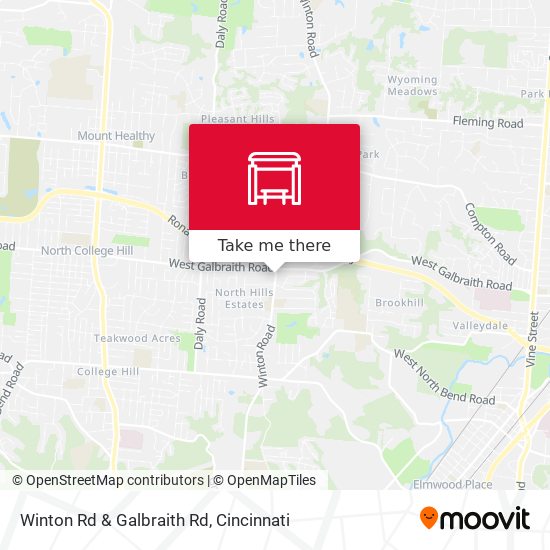 Mapa de Winton Rd & Galbraith Rd