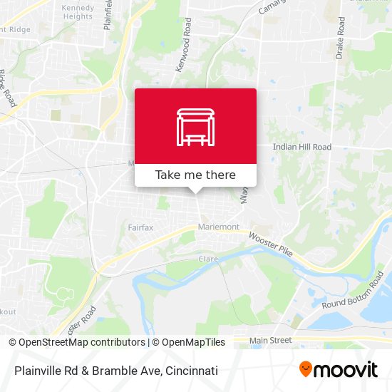 Plainville Rd & Bramble Ave map