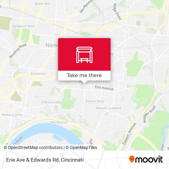 Mapa de Erie Ave & Edwards Rd