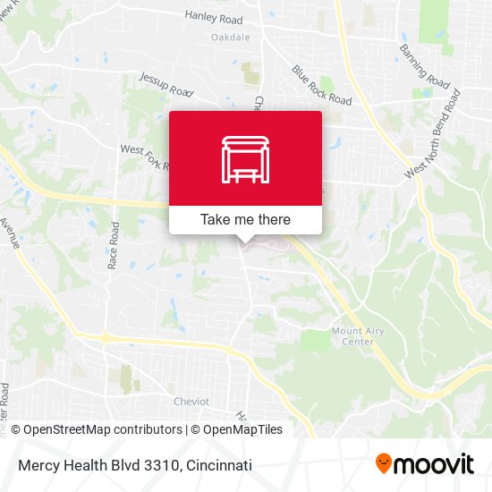 Mercy Health Blvd 3310 map