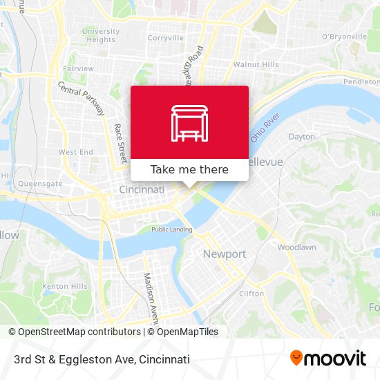 Mapa de 3rd St & Eggleston Ave