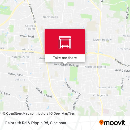 Mapa de Galbraith Rd & Pippin Rd