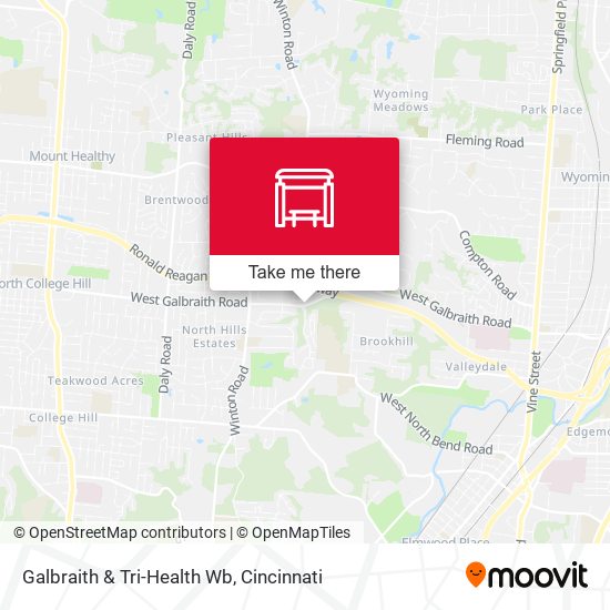 Galbraith & Tri-Health Wb map
