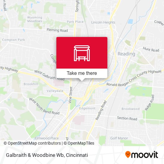 Mapa de Galbraith & Woodbine Wb