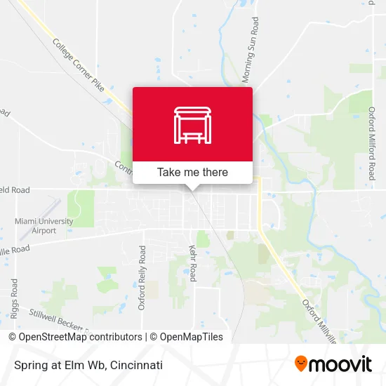 Mapa de Spring at Elm Wb