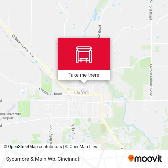 Sycamore & Main Wb map