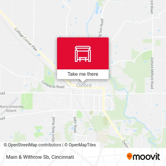 Main & Withrow Sb map