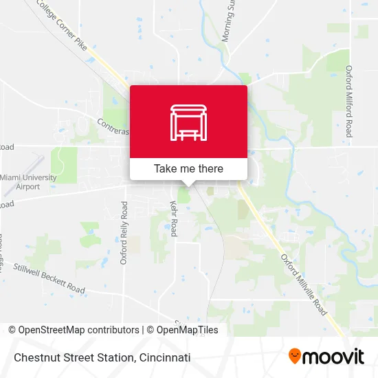 Chestnut Street Station map