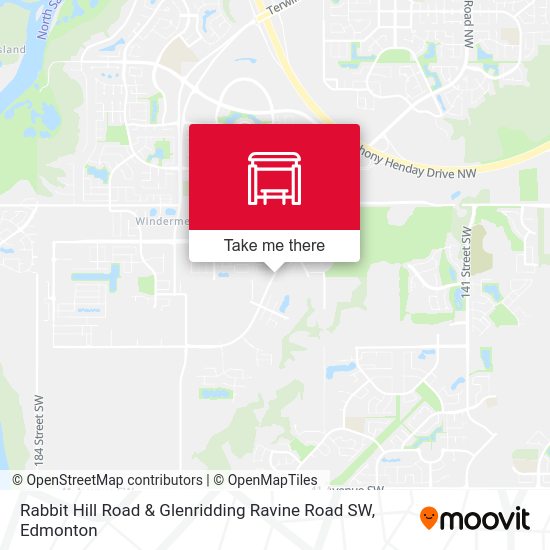 Rabbit Hill Road & Glenridding Ravine Road SW plan