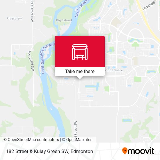 182 Street & Kulay Green SW map