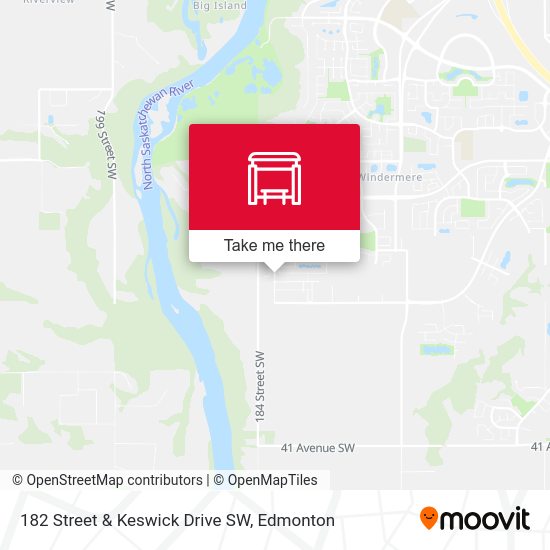 182 Street & Keswick Drive SW plan