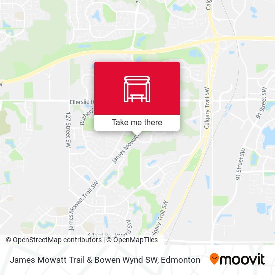 James Mowatt Trail & Bowen Wynd SW map