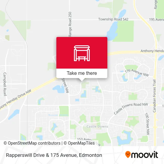 Rapperswill Drive & 175 Avenue map